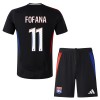 Officiële Voetbalshirt + Korte Broek Olympique Lyonnais Malick Fofana 11 Uit 2024-25 - Kids